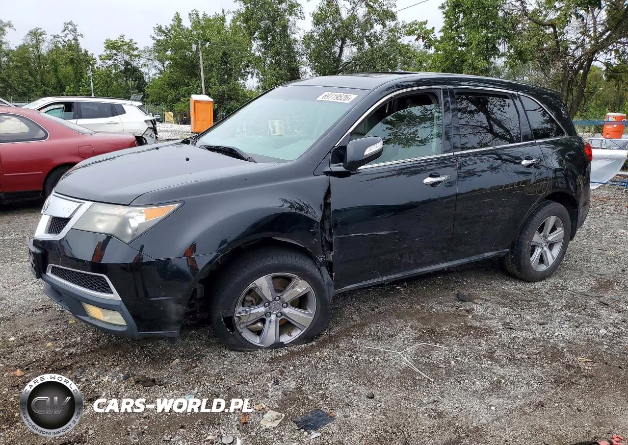 2012 Acura Mdx Technology VIN:2HNYD2H33CH504361 - 1