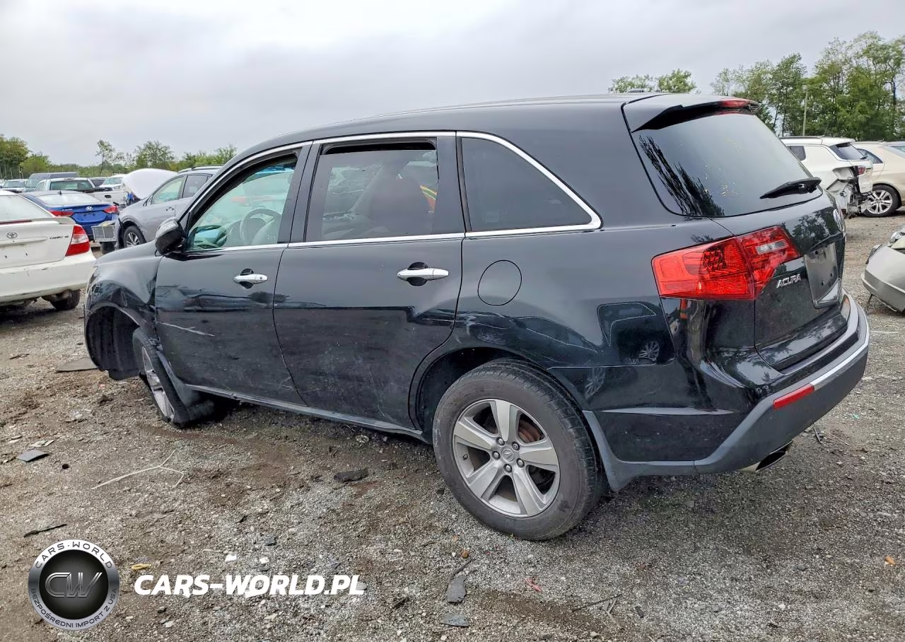 2012 Acura Mdx Technology VIN:2HNYD2H33CH504361 - 2