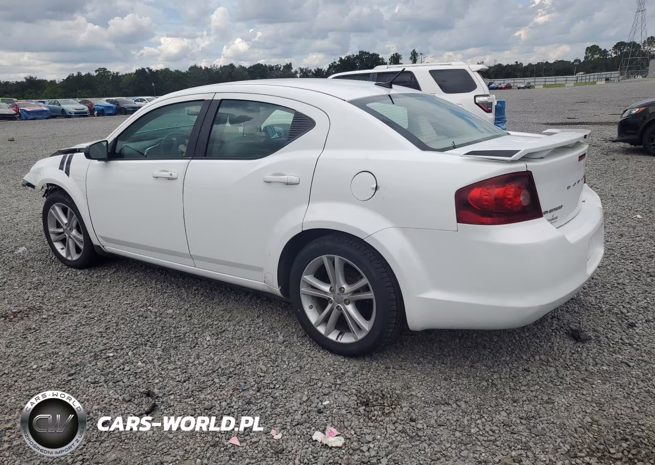 2014 Dodge Avenger Se VIN:1C3CDZAG7EN166693 - 2
