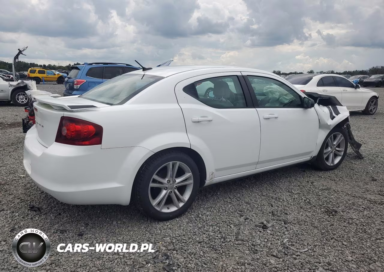 2014 Dodge Avenger Se VIN:1C3CDZAG7EN166693 - 3