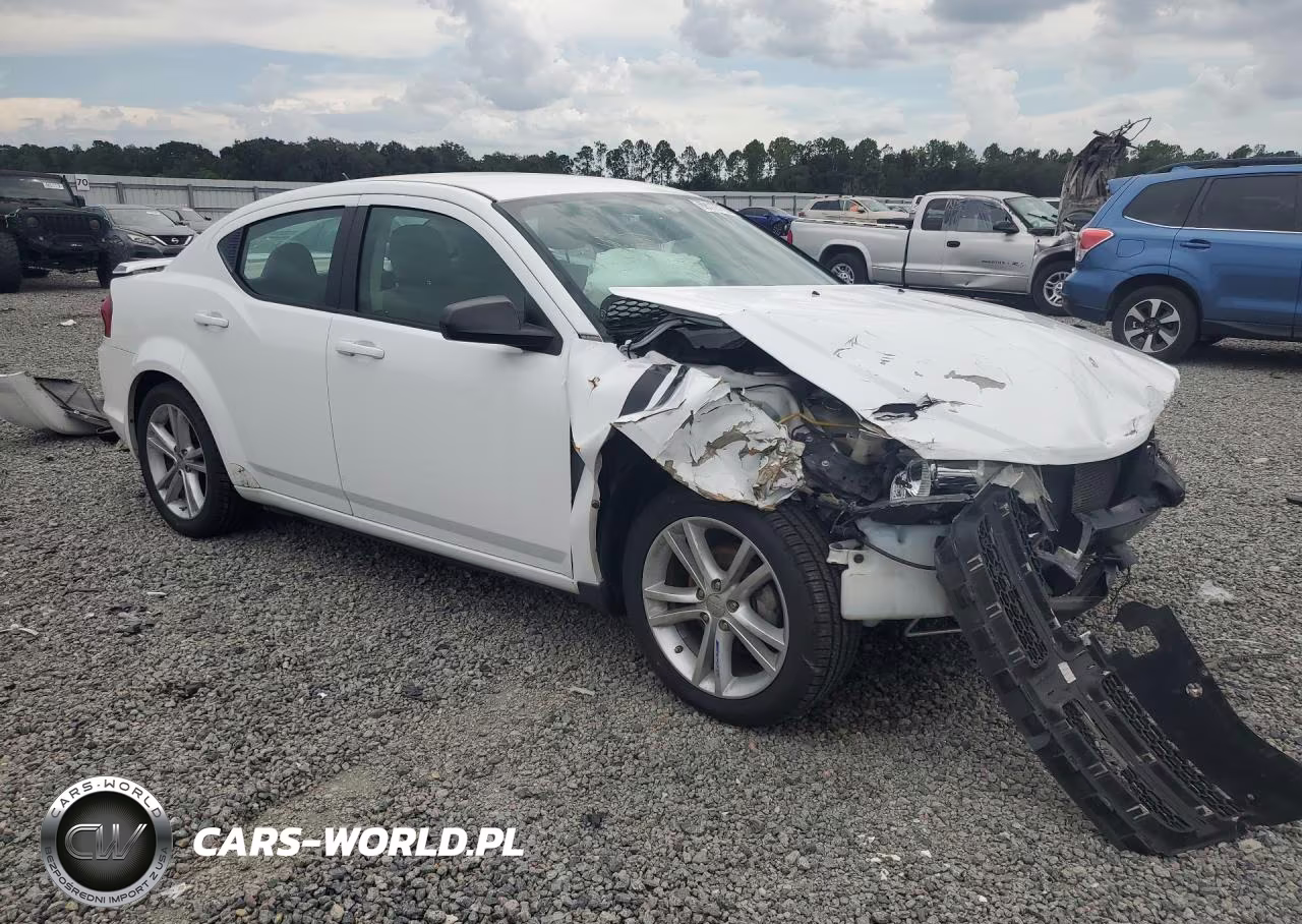 2014 Dodge Avenger Se VIN:1C3CDZAG7EN166693 - 4