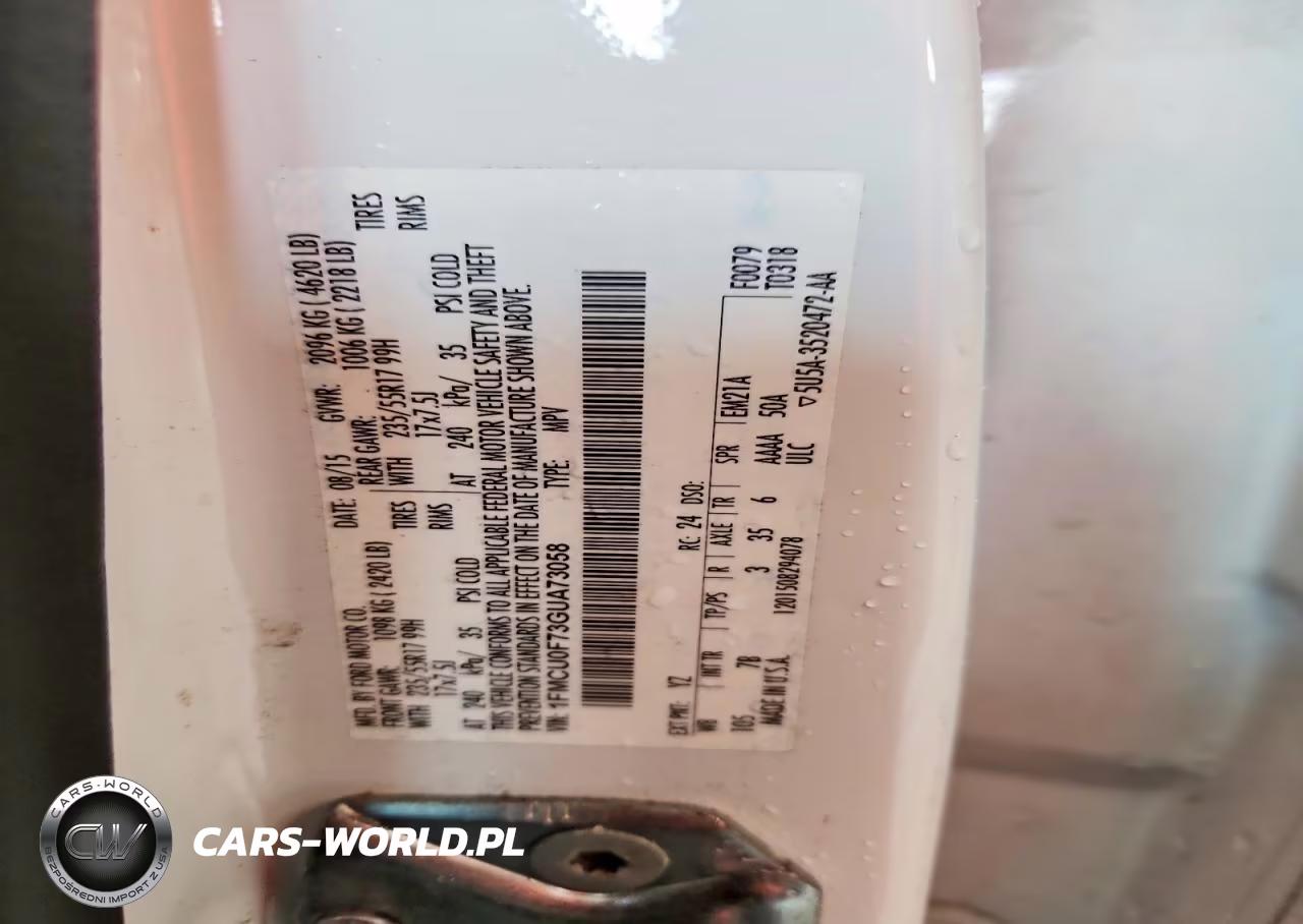 2016 Ford Escape S VIN:1FMCU0F73GUA73058 - 14