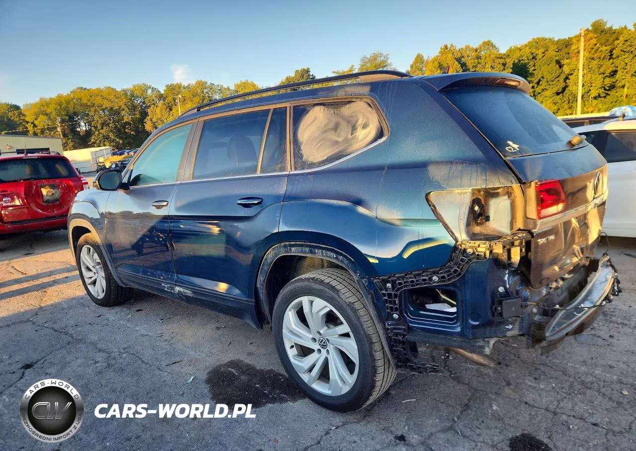 2021 Volkswagen Atlas Se VIN:1V2KR2CA0MC573465 - 2