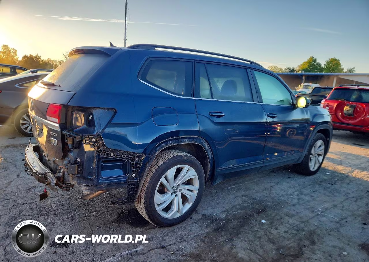 2021 Volkswagen Atlas Se VIN:1V2KR2CA0MC573465 - 3