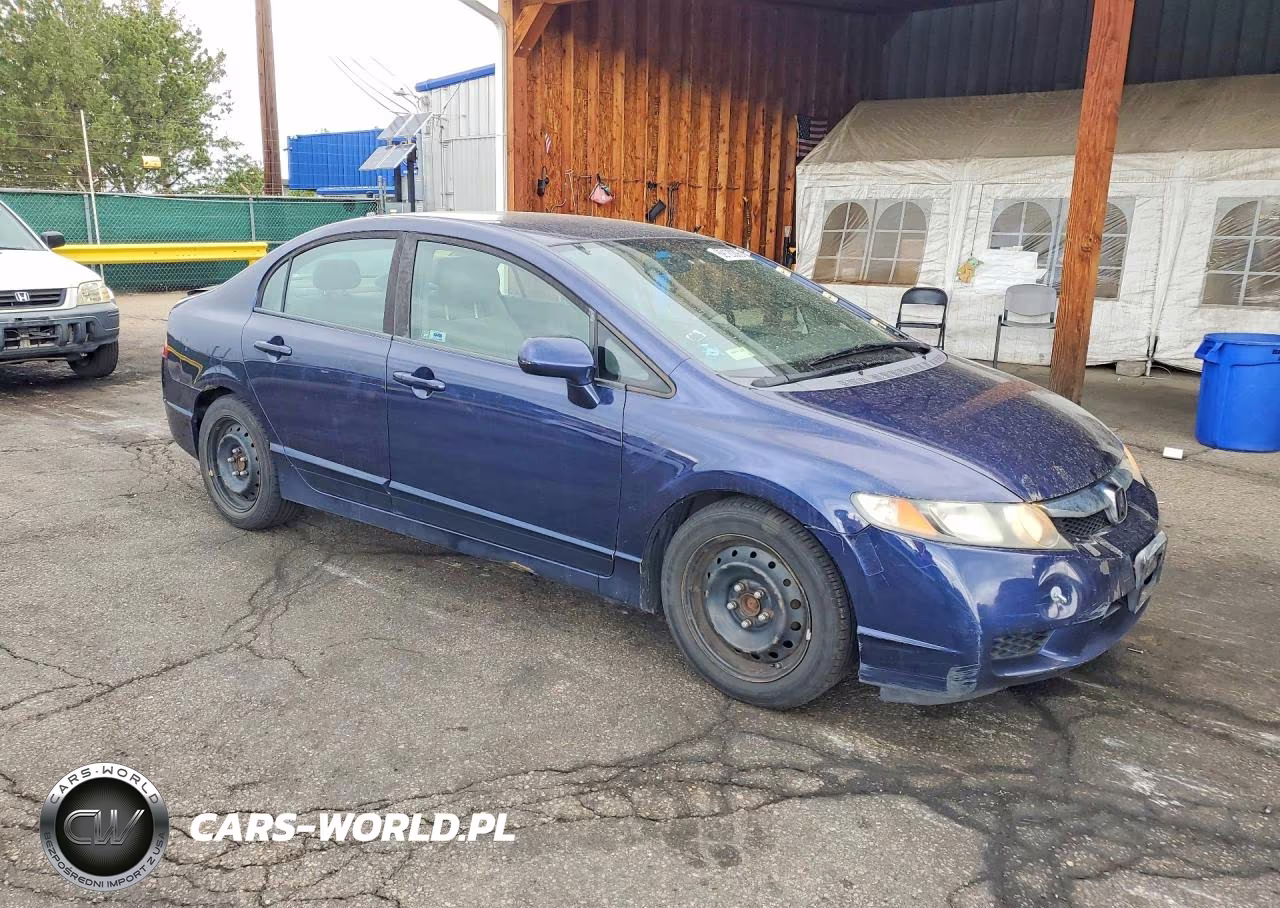 2009 Honda Civic Lx VIN:19XFA16509E004070 - 4