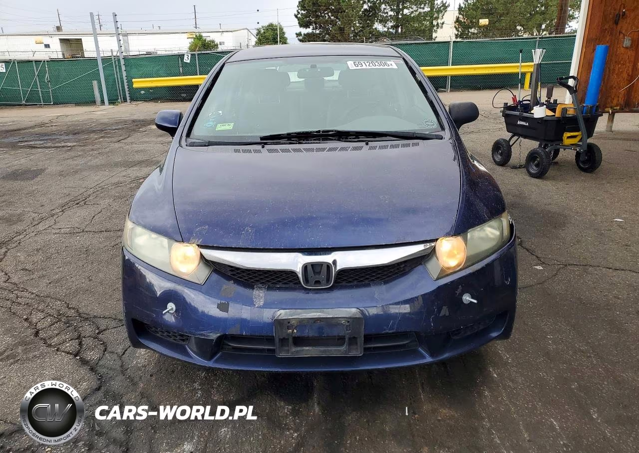 2009 Honda Civic Lx VIN:19XFA16509E004070 - 5