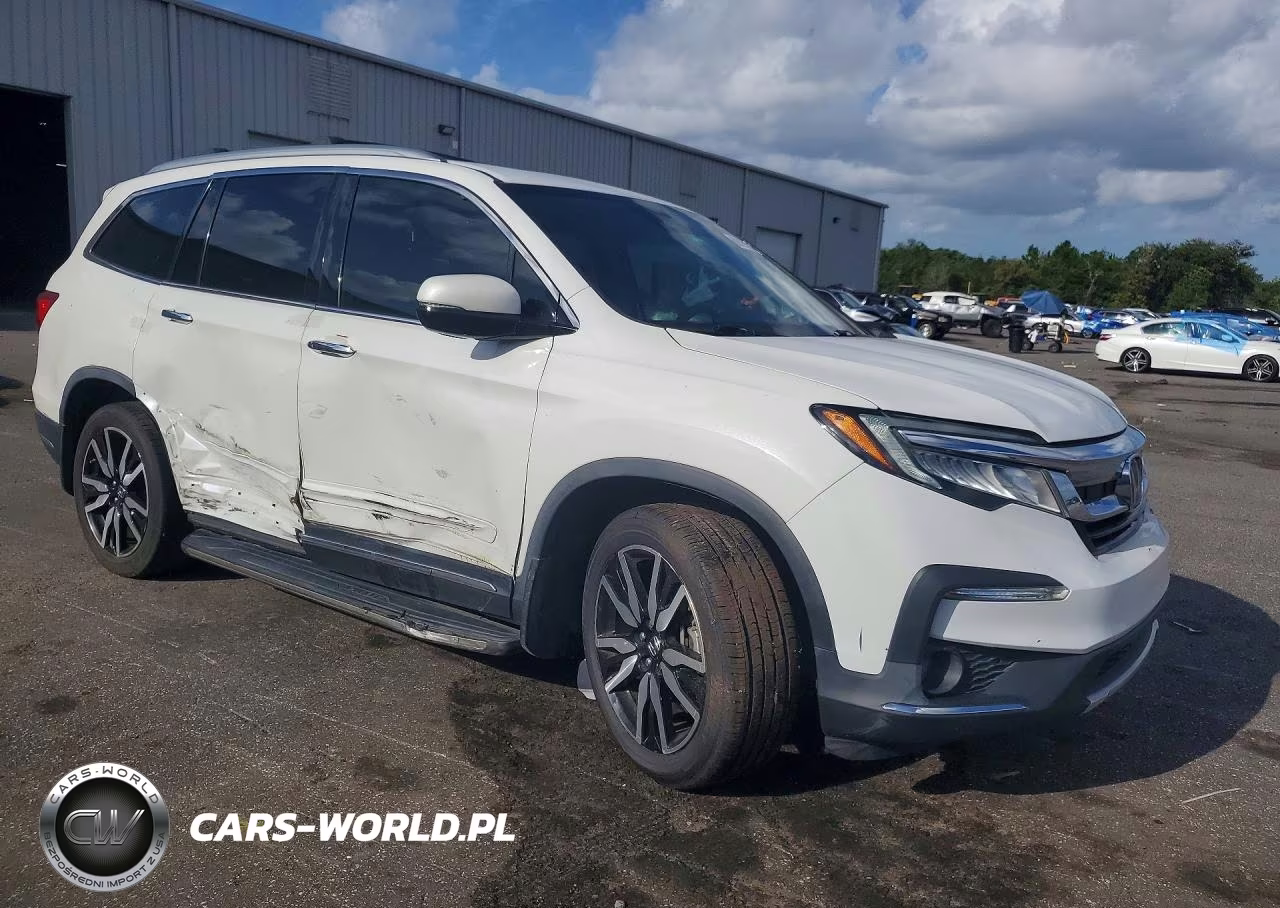 2021 Honda Pilot Touring VIN:5FNYF6H97MB033785 - 4