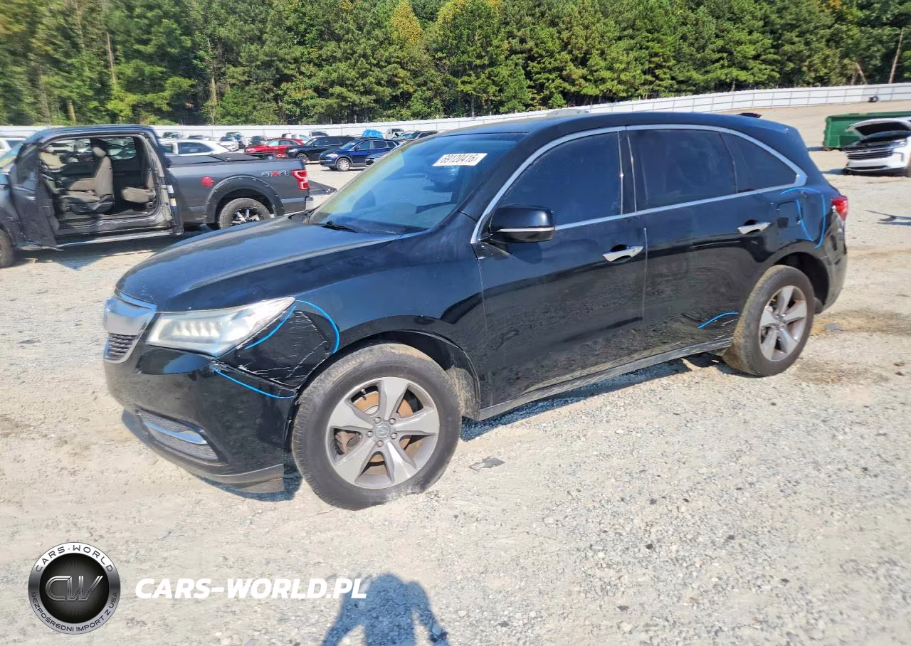 2016 Acura Mdx Acurawatch Plus Package
