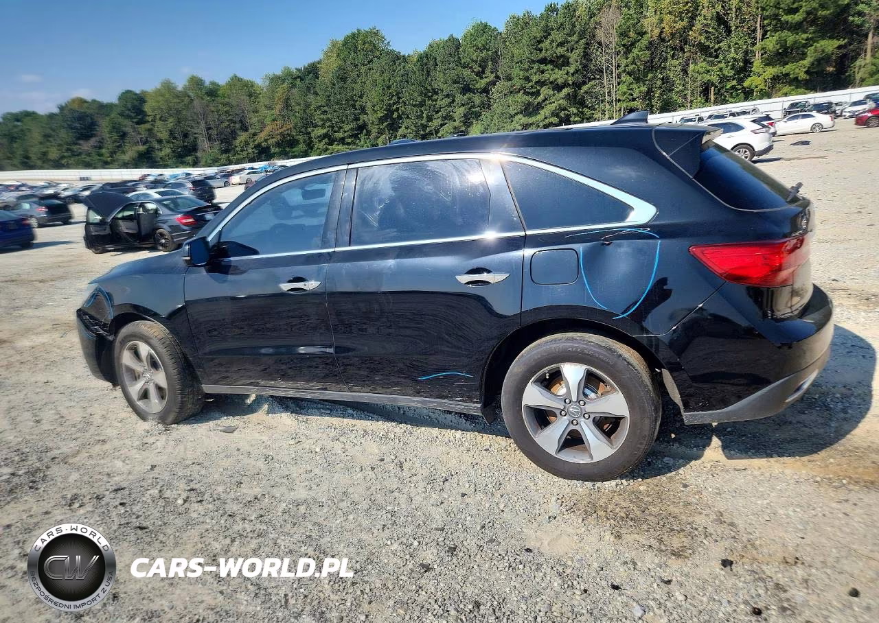 2016 Acura Mdx Acurawatch Plus Package VIN:5FRYD3H2XGB017977 - 2