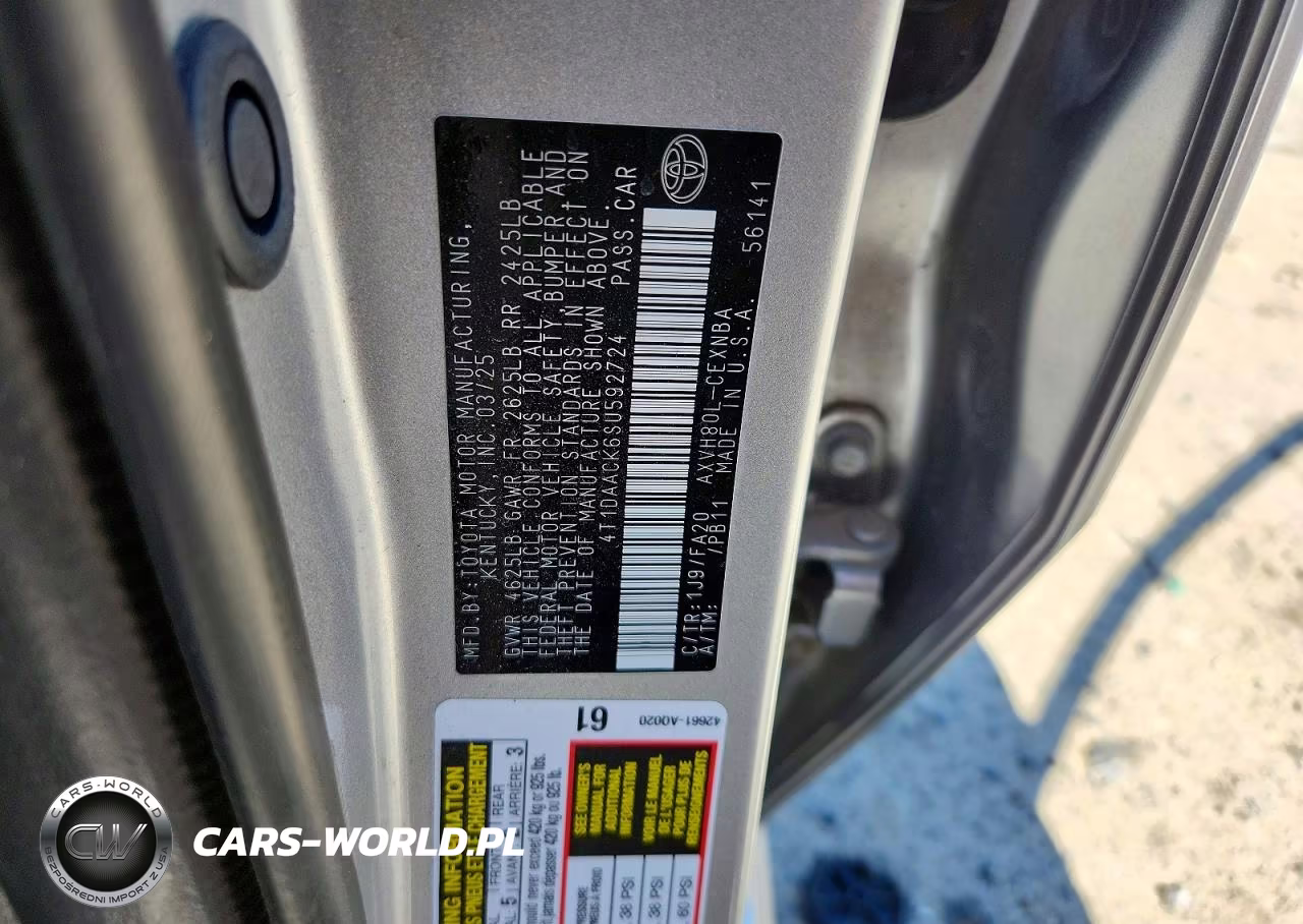 2025 Toyota Camry Le VIN:4T1DAACK6SU592724 - 12