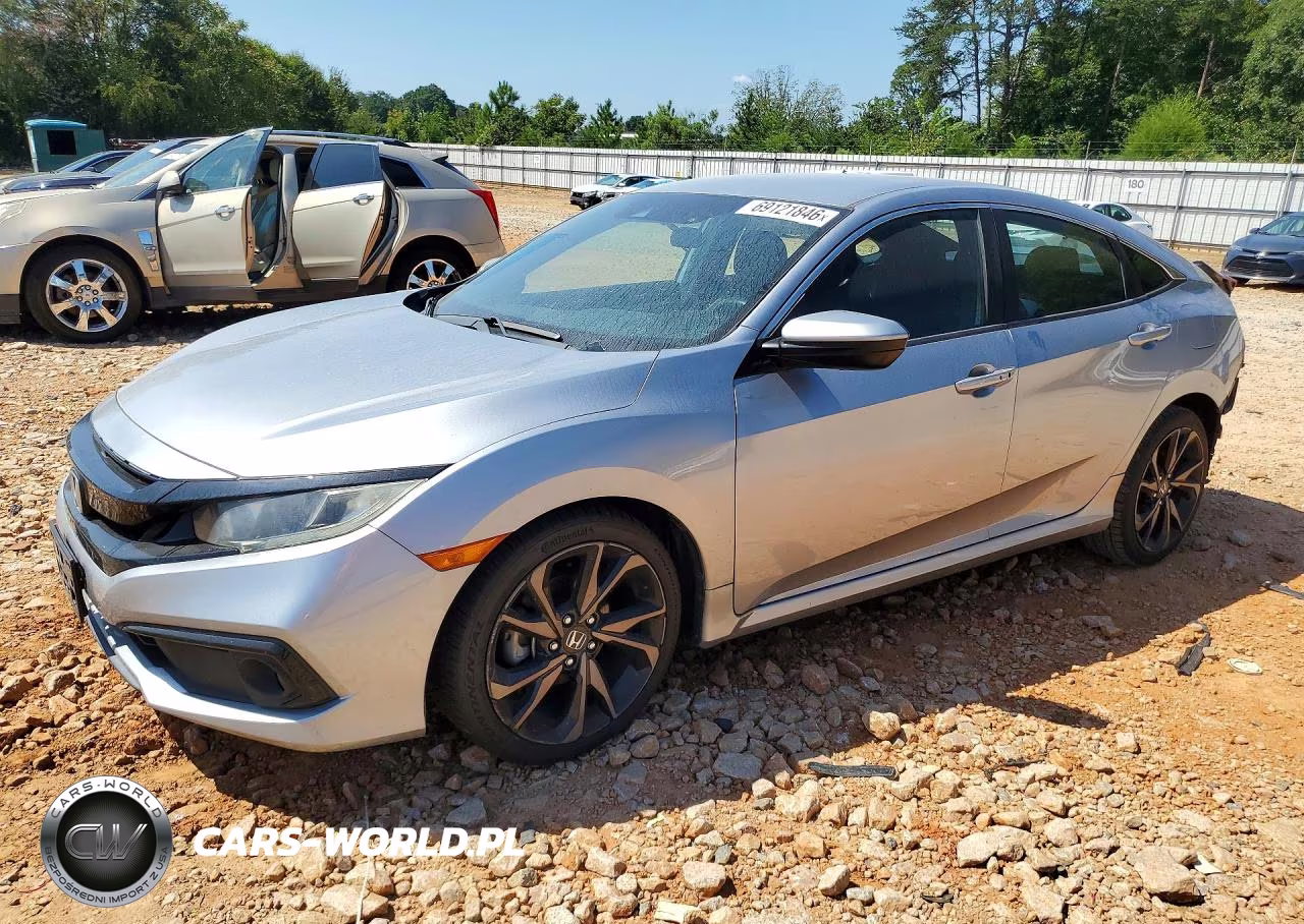 2019 Honda Civic Sport VIN:19XFC2E8XKE015398 - 1