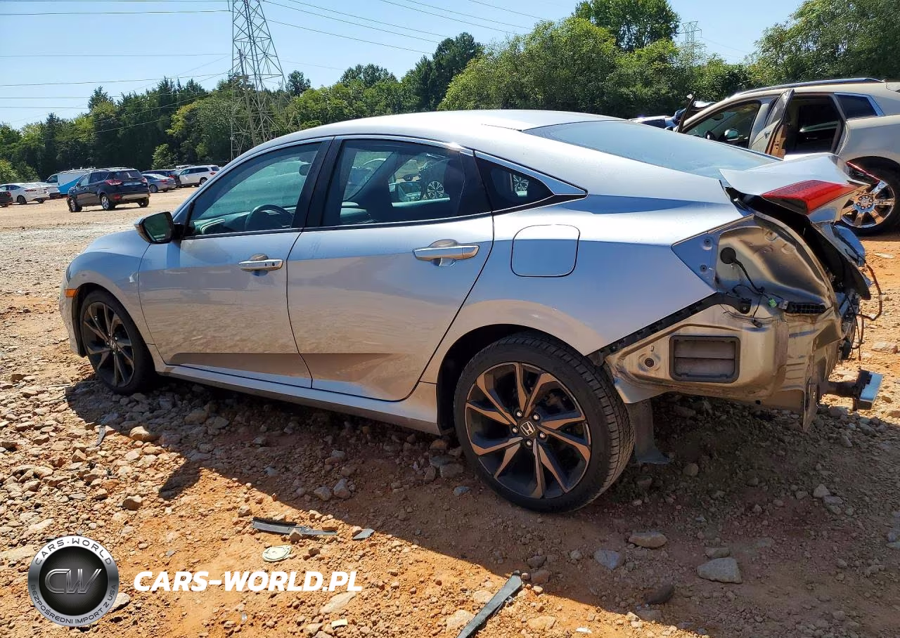 2019 Honda Civic Sport VIN:19XFC2E8XKE015398 - 2