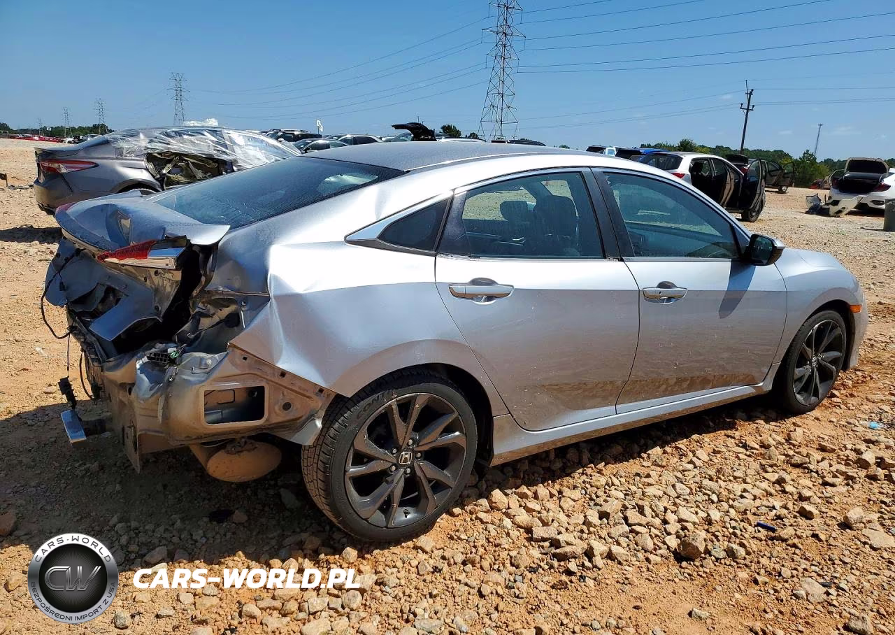 2019 Honda Civic Sport VIN:19XFC2E8XKE015398 - 3