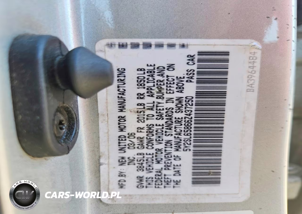2006 Pontiac Vibe VIN:5Y2SL65866Z437250 - 13