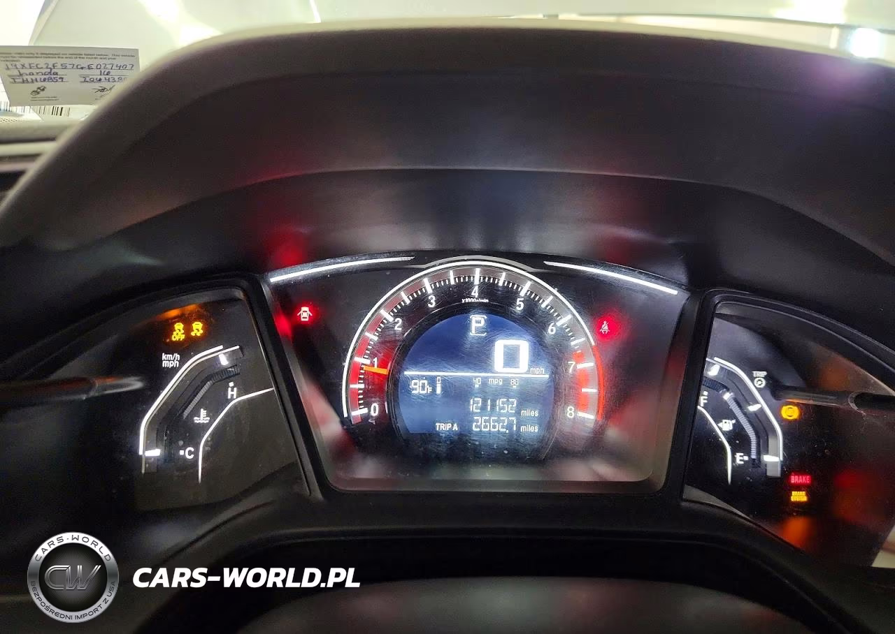 2016 Honda Civic Lx VIN:19XFC2F57GE027407 - 9