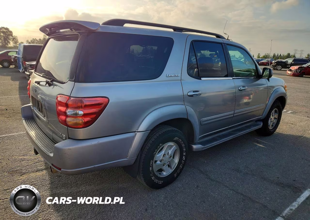 2002 Toyota Sequoia Limited VIN:5TDZT38AX2S134012 - 3