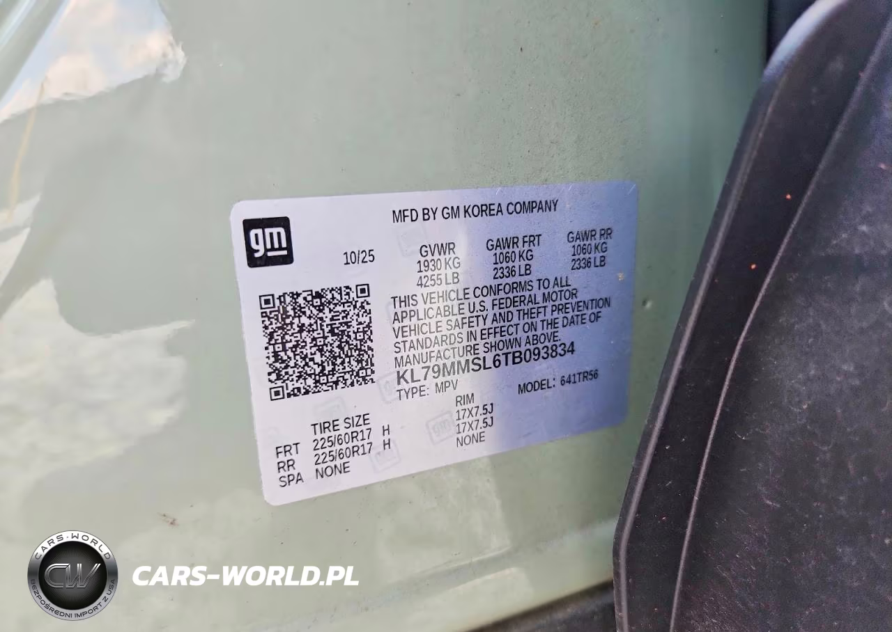 2026 Chevrolet Trailblazer Ls VIN:KL79MMSL6TB093834 - 13