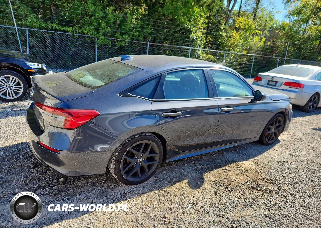 2022 Honda Civic Sport VIN:2HGFE2F58NH574649 - 3