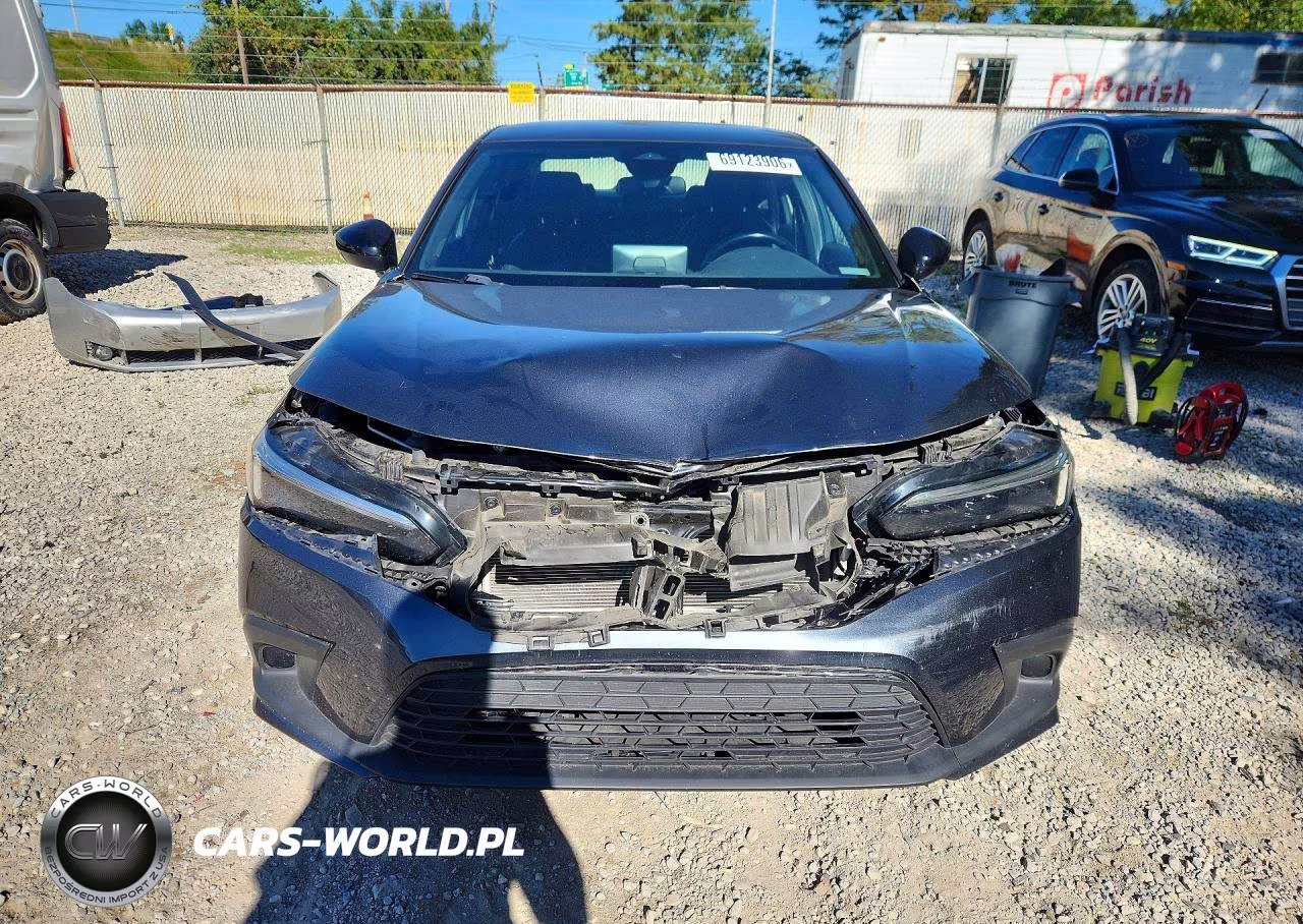 2022 Honda Civic Sport VIN:2HGFE2F58NH574649 - 5
