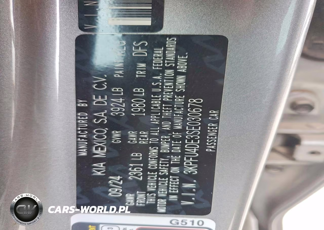 2025 Kia K4 Ex VIN:3KPFU4DE3SE030678 - 12