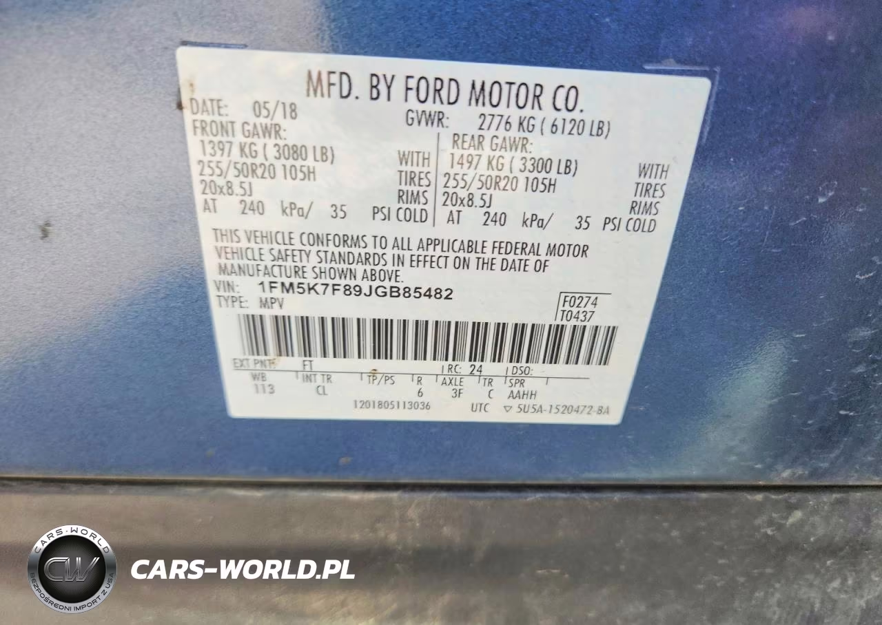 2018 Ford Explorer Limited VIN:1FM5K7F89JGB85482 - 13
