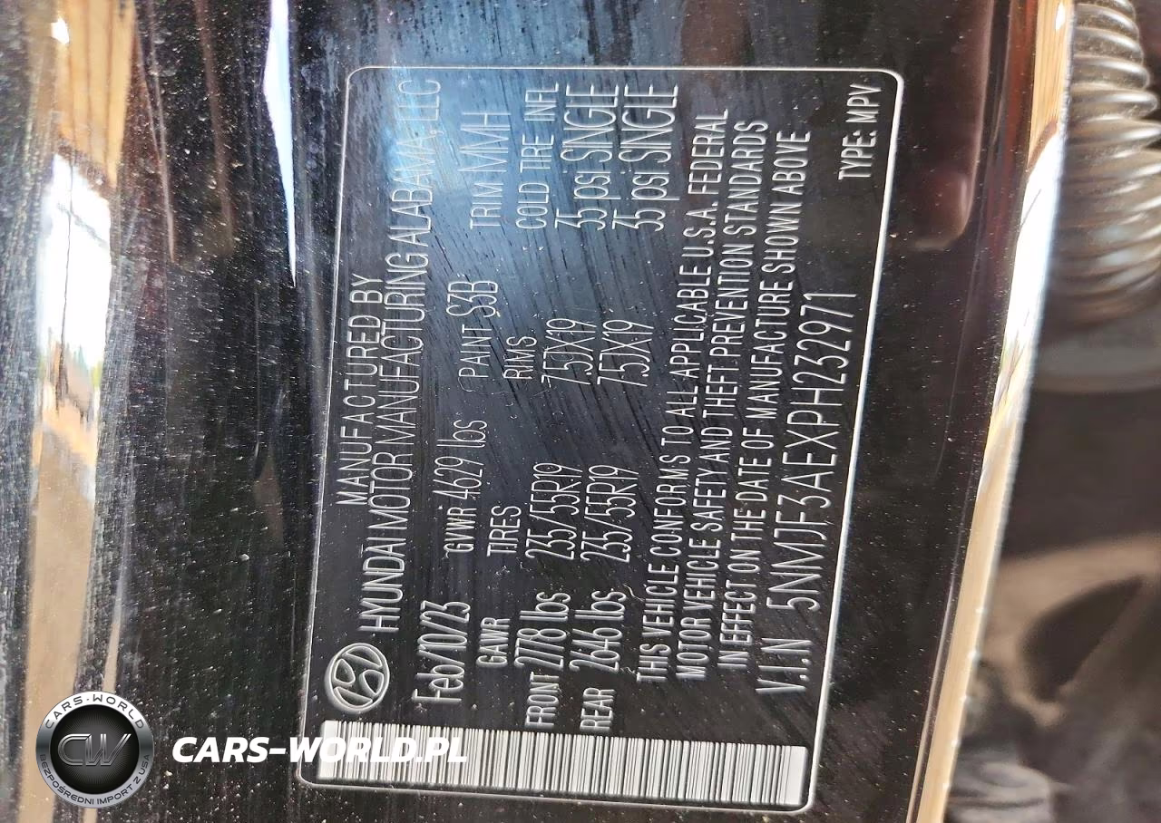 2023 Hyundai Tucson Sel VIN:5NMJF3AEXPH232971 - 13