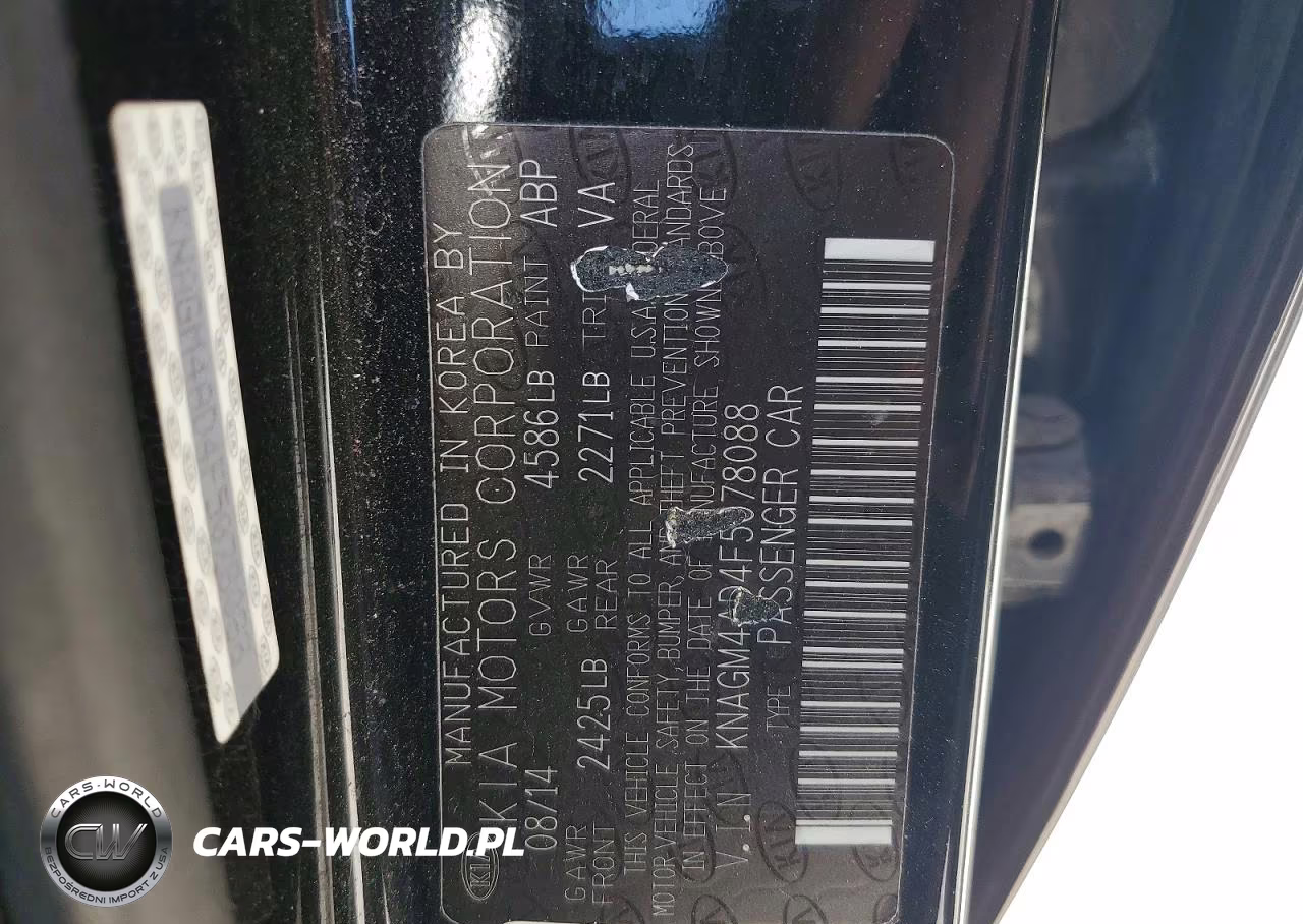2015 Kia Optima Hybrid VIN:KNAGM4AD4F5078088 - 12