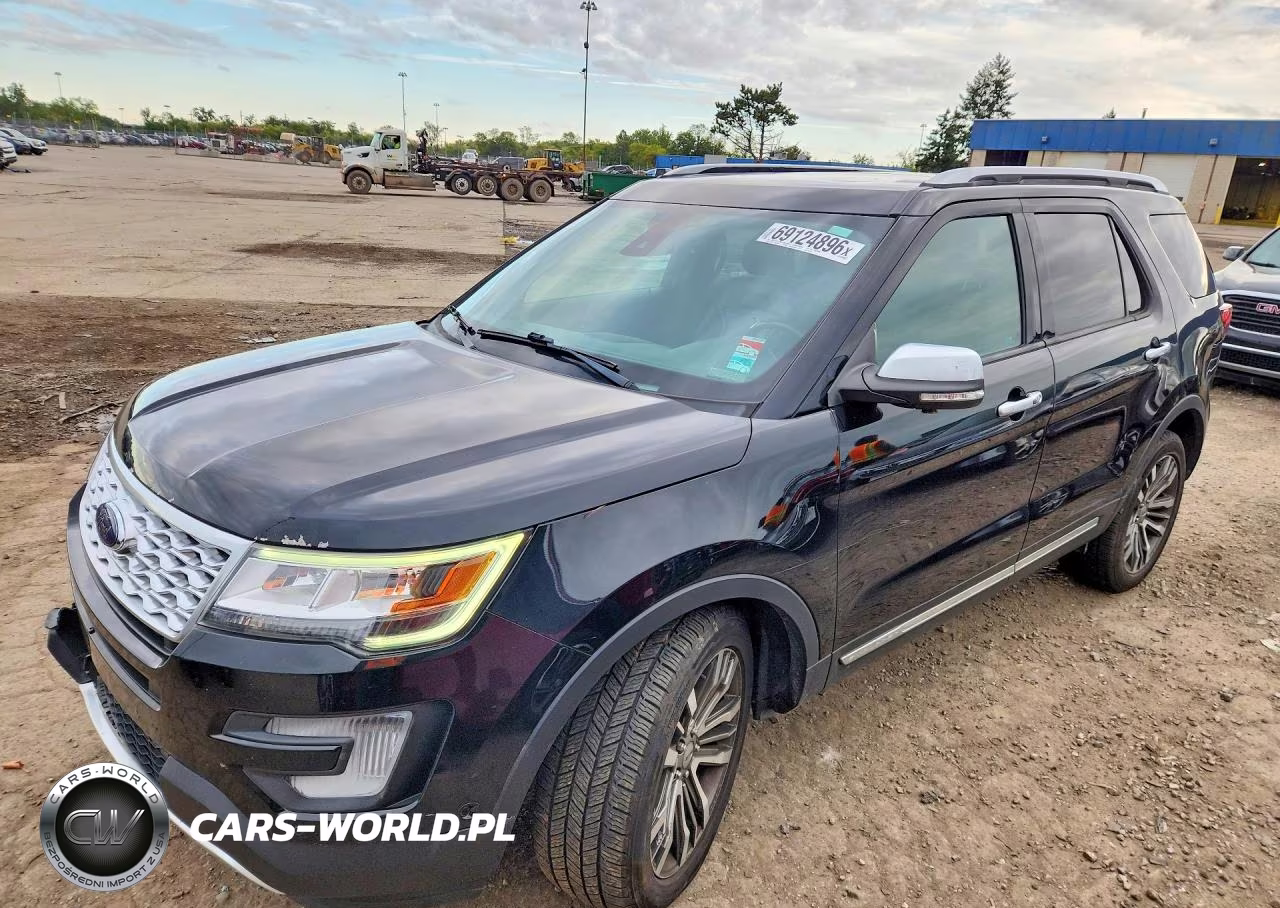 2017 Ford Explorer Platinum VIN:1FM5K8HT0HGC76142 - 1