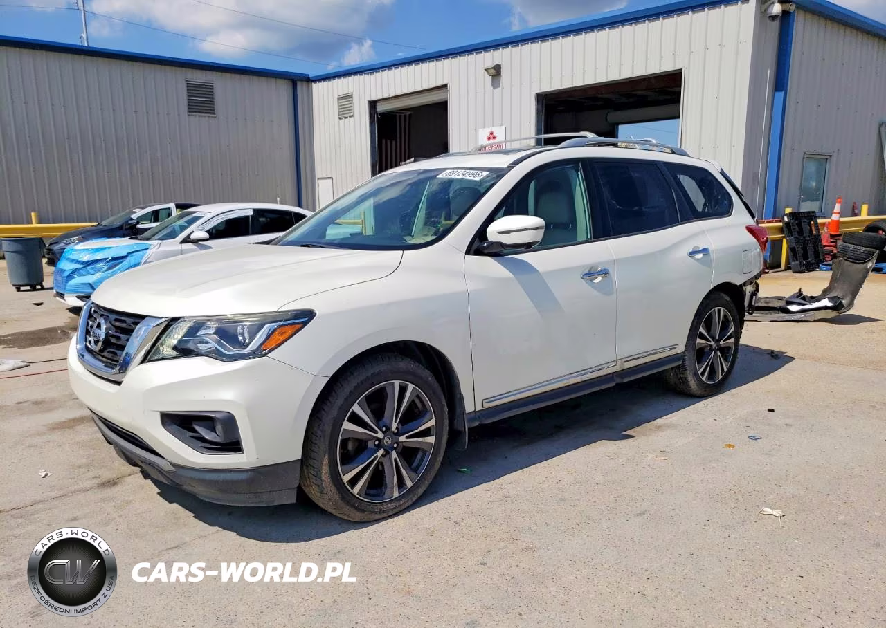 2017 Nissan Pathfinder Platinum VIN:5N1DR2MN1HC625120 - 1