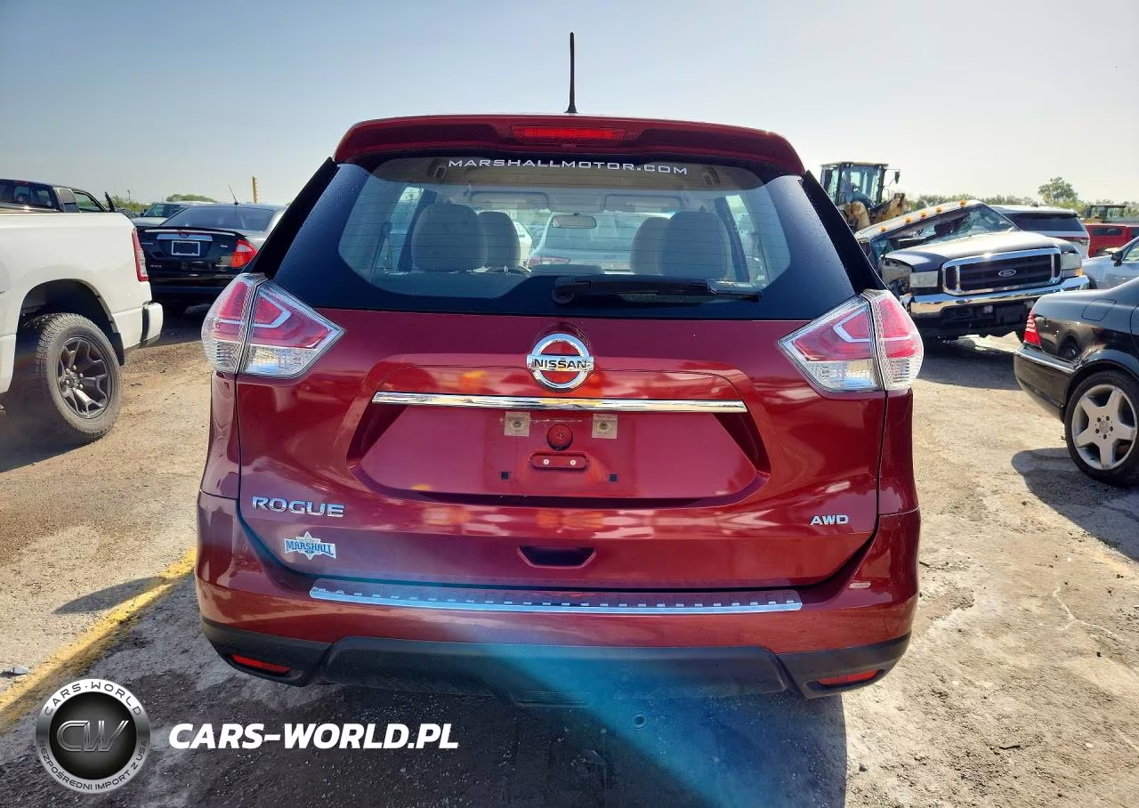 2015 Nissan Rogue S VIN:KNMAT2MV6FP591609 - 6