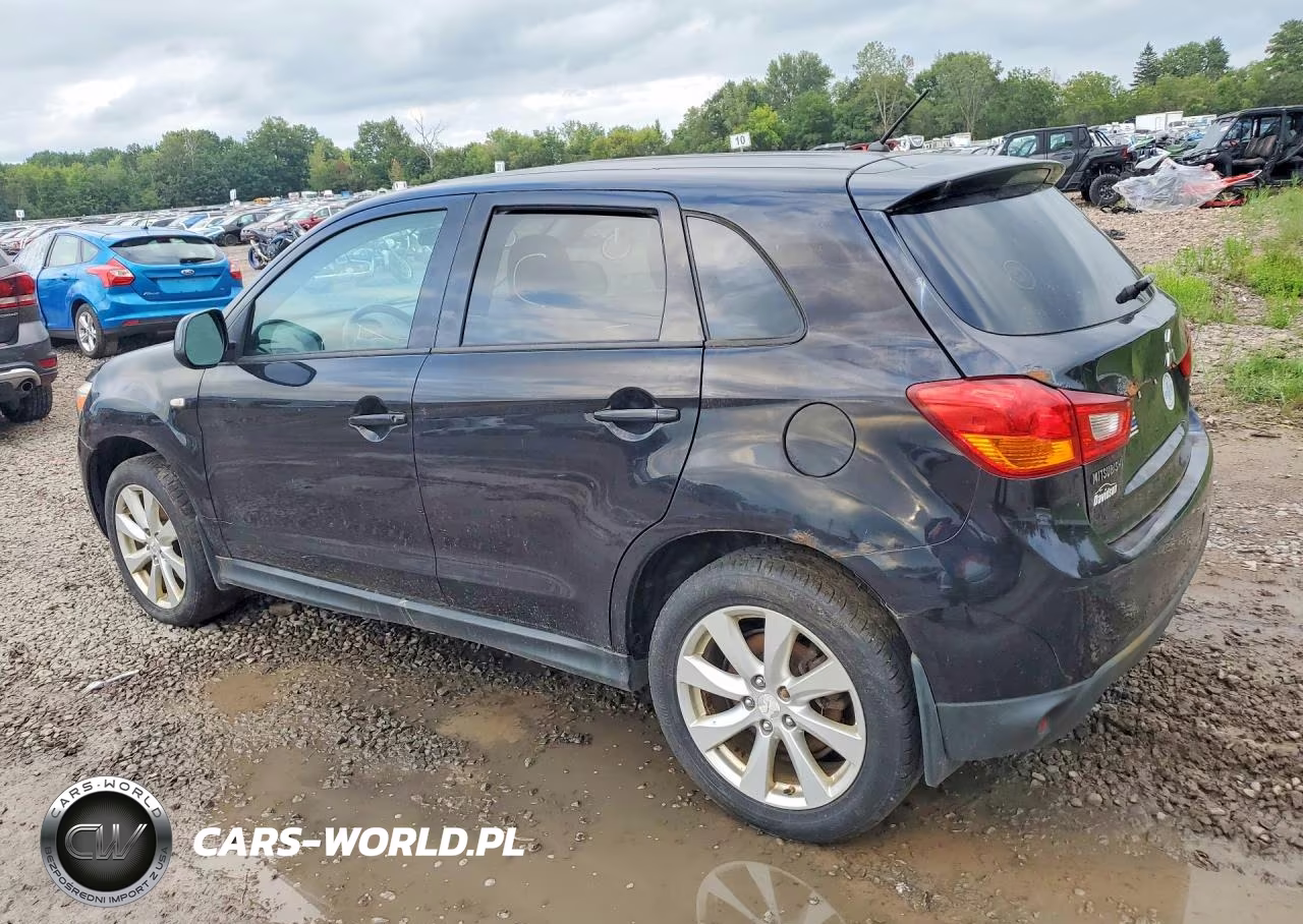 2015 Mitsubishi Outlander Sport Es VIN:4A4AR3AU7FE015855 - 2