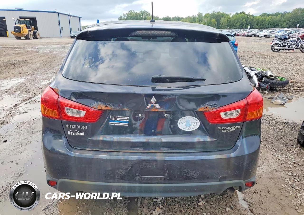 2015 Mitsubishi Outlander Sport Es VIN:4A4AR3AU7FE015855 - 6