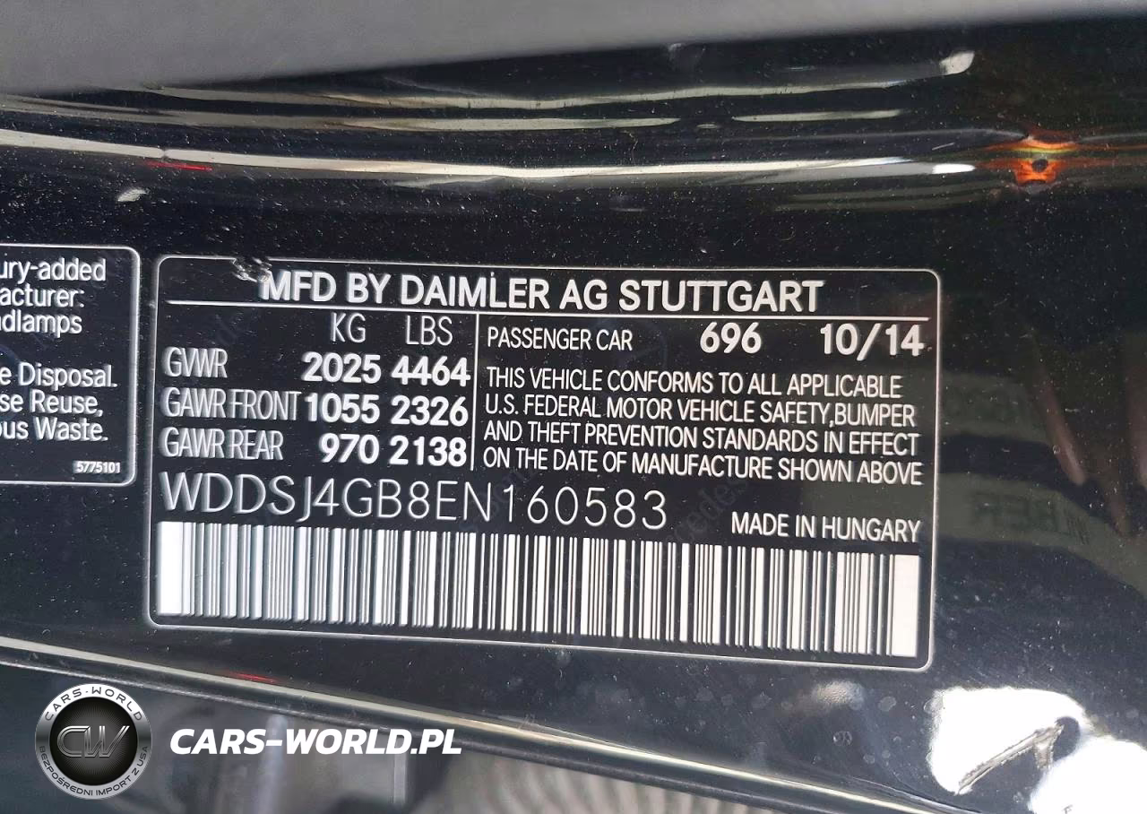 2014 Mercedes-Benz Cla 250 4Matic VIN:WDDSJ4GB8EN160583 - 12
