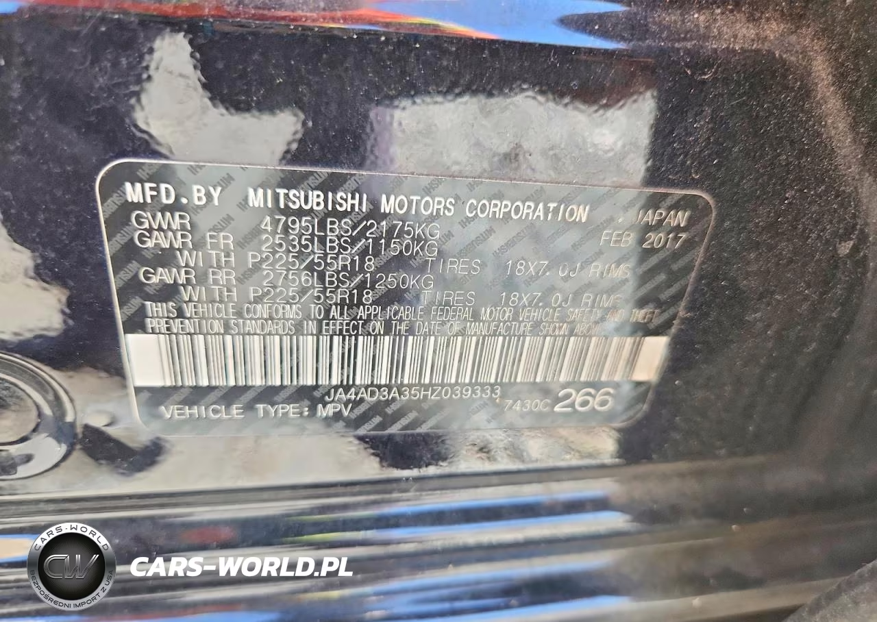 2017 Mitsubishi Outlander Se VIN:JA4AD3A35HZ039333 - 13