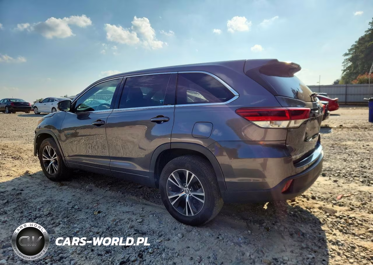 2017 Toyota Highlander Le VIN:5TDZARFH2HS030227 - 2