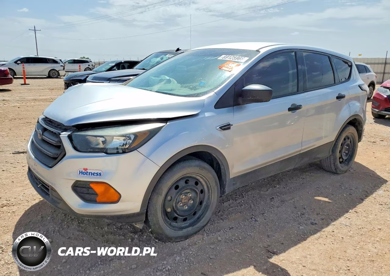 2018 Ford Escape S VIN:1FMCU0F72JUC06612 - 1
