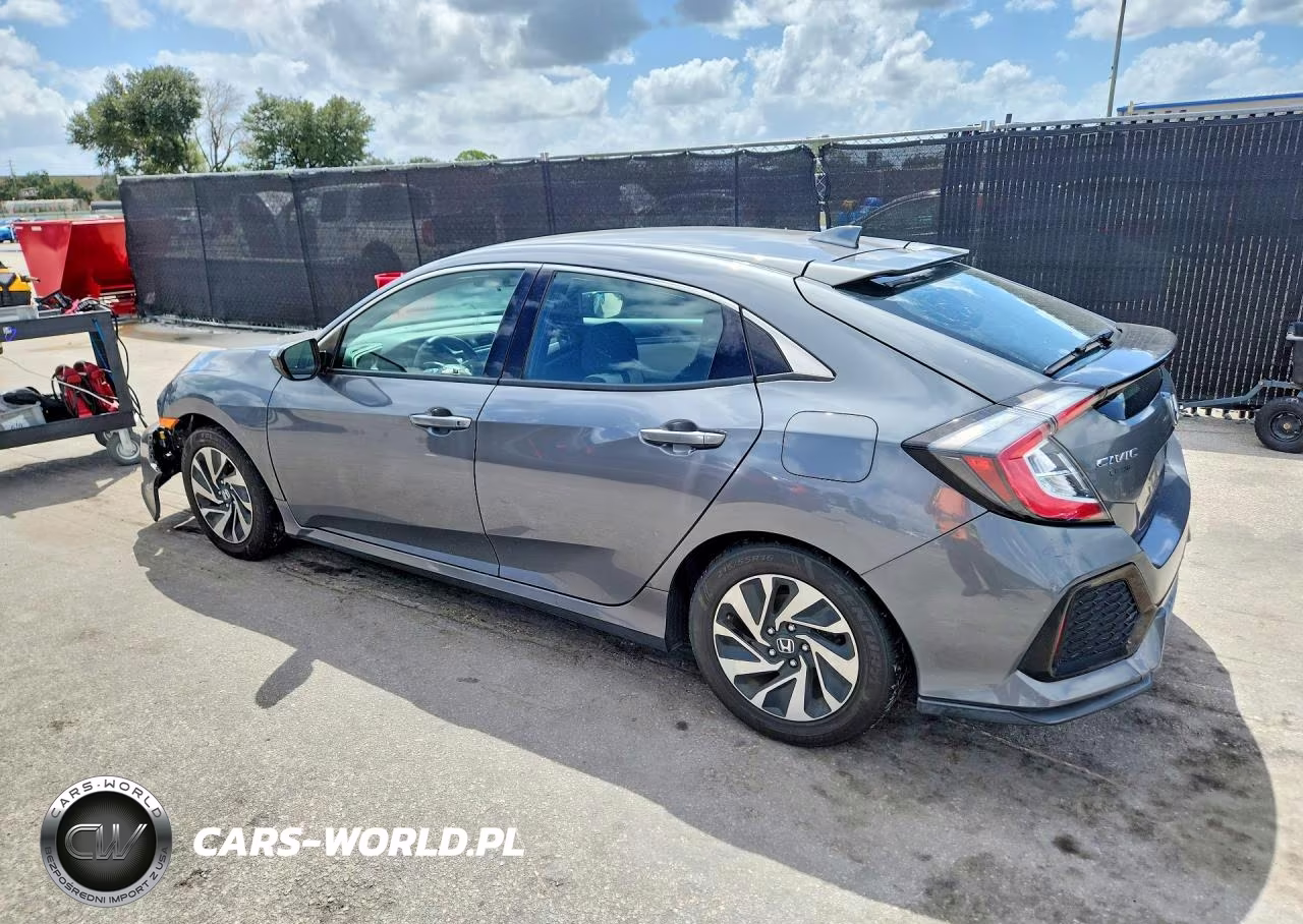 2017 Honda Civic Lx VIN:SHHFK7H22HU224028 - 2