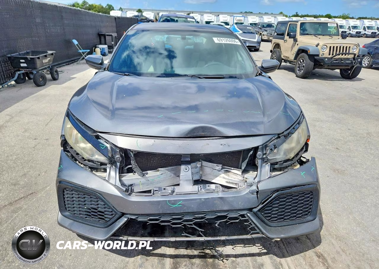 2017 Honda Civic Lx VIN:SHHFK7H22HU224028 - 5