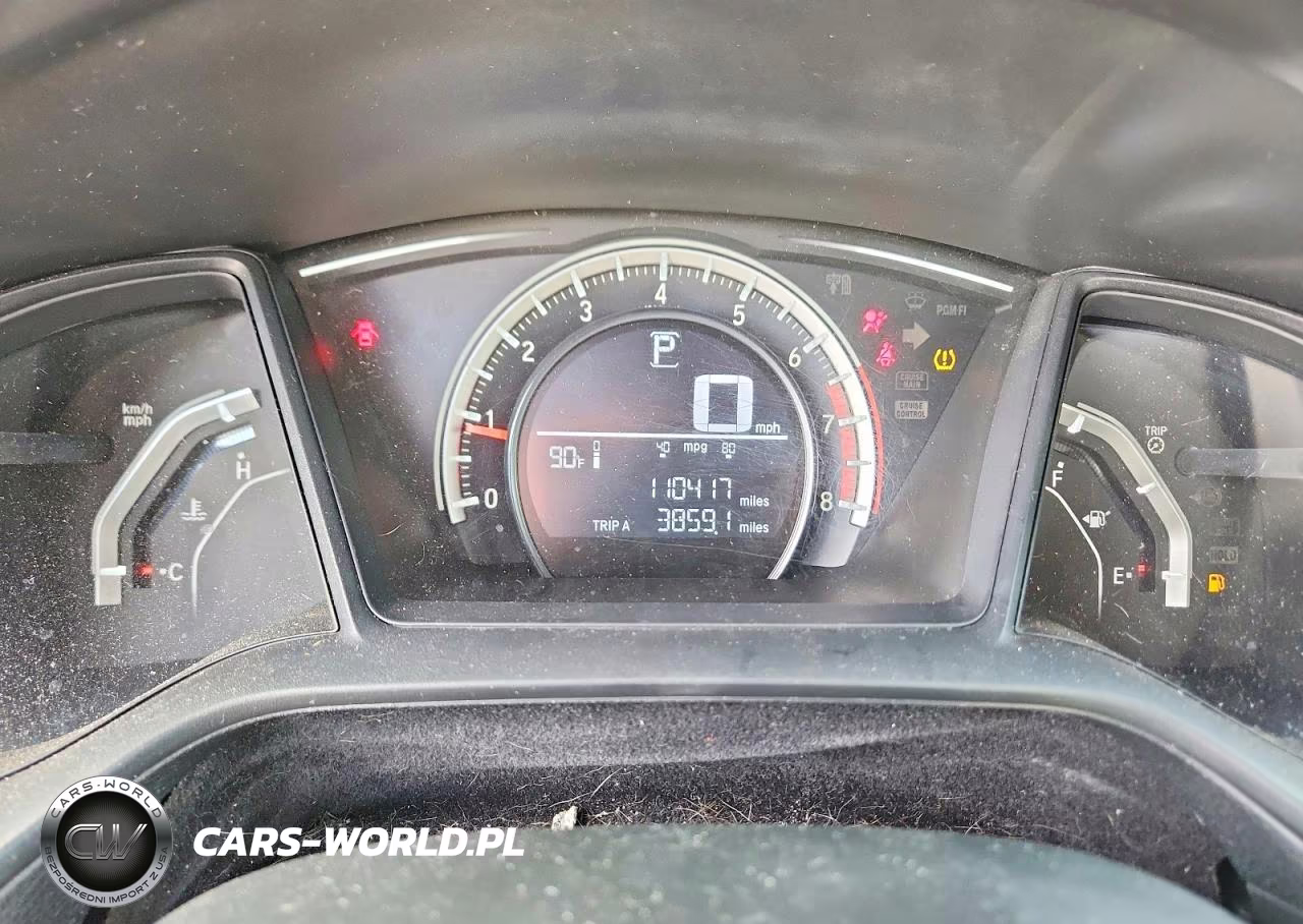 2017 Honda Civic Lx VIN:SHHFK7H22HU224028 - 9