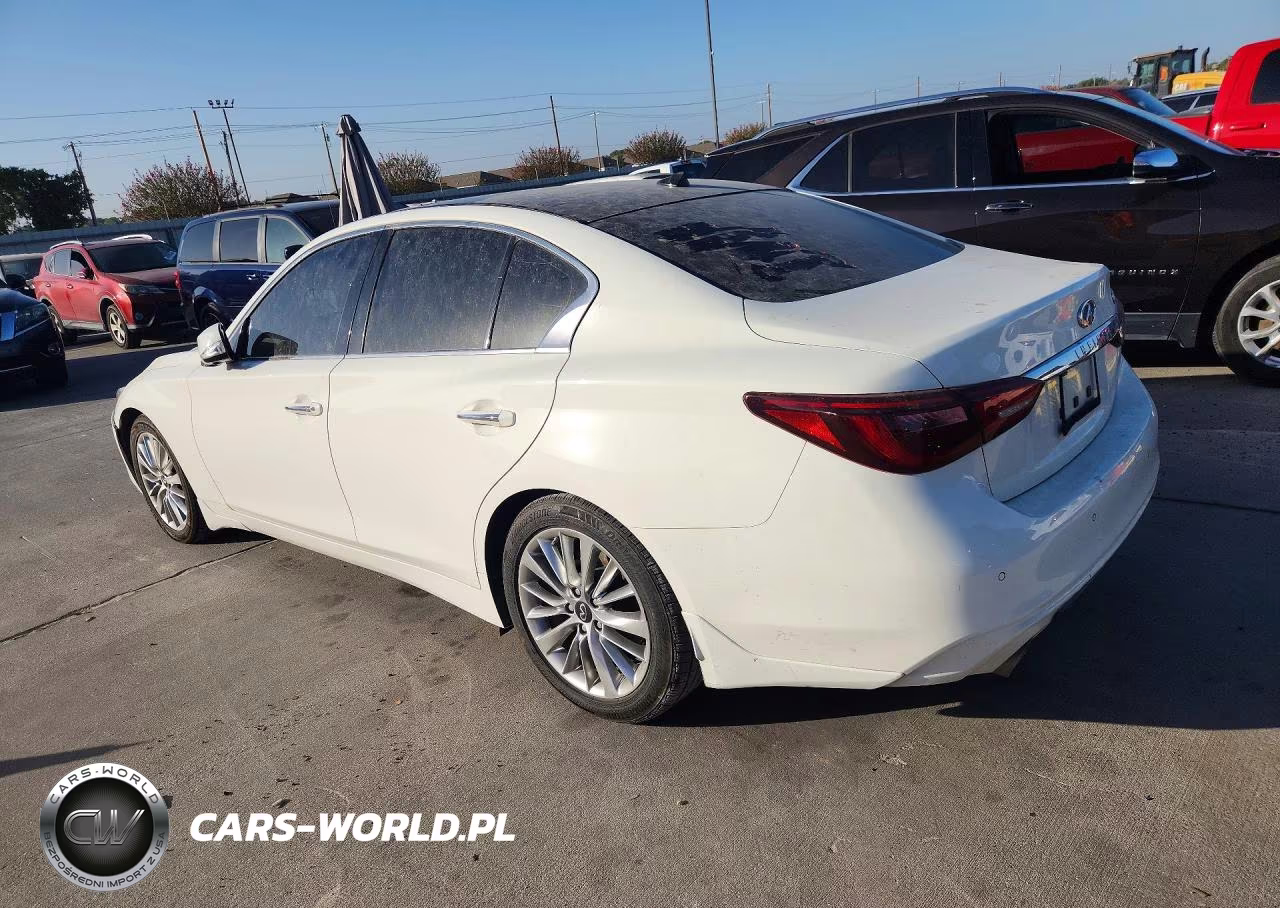 2021 Infiniti Q50 Luxe VIN:JN1EV7BPXMM704878 - 2