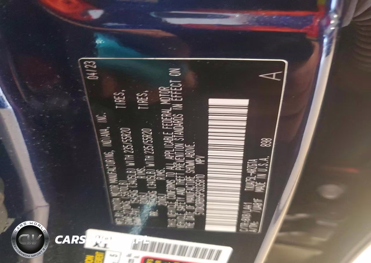 2023 Toyota Highlander Platinum VIN:5TDKDRBH5PS035810 - 13