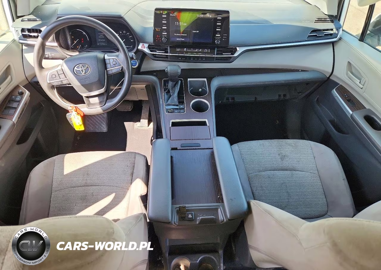 2021 Toyota Sienna Le VIN:5TDKSKFC1MS032104 - 8