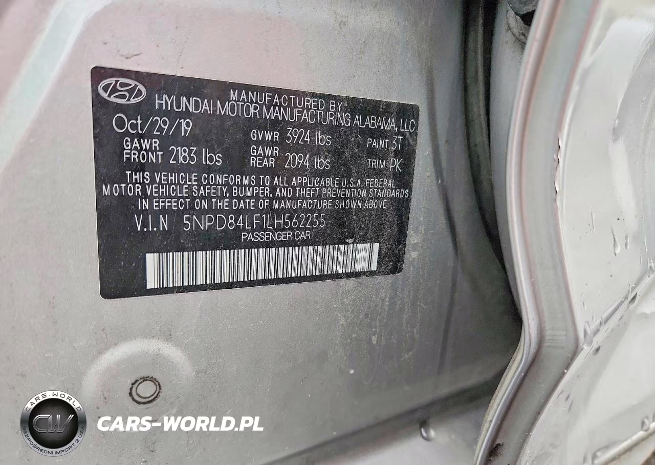 2020 Hyundai Elantra Sel VIN:5NPD84LF1LH562255 - 12