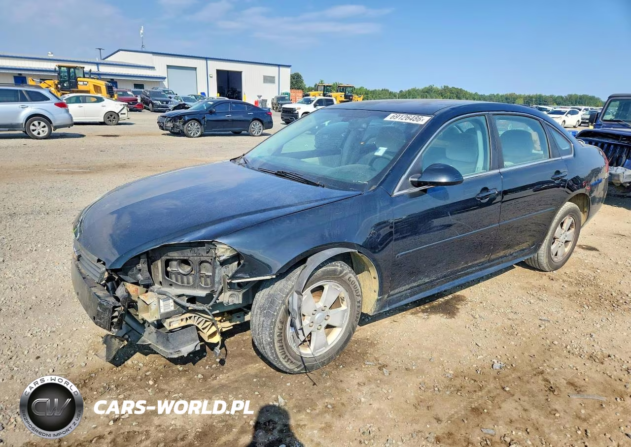 2011 Chevrolet Impala Ls VIN:2G1WF5EK8B1124940 - 1