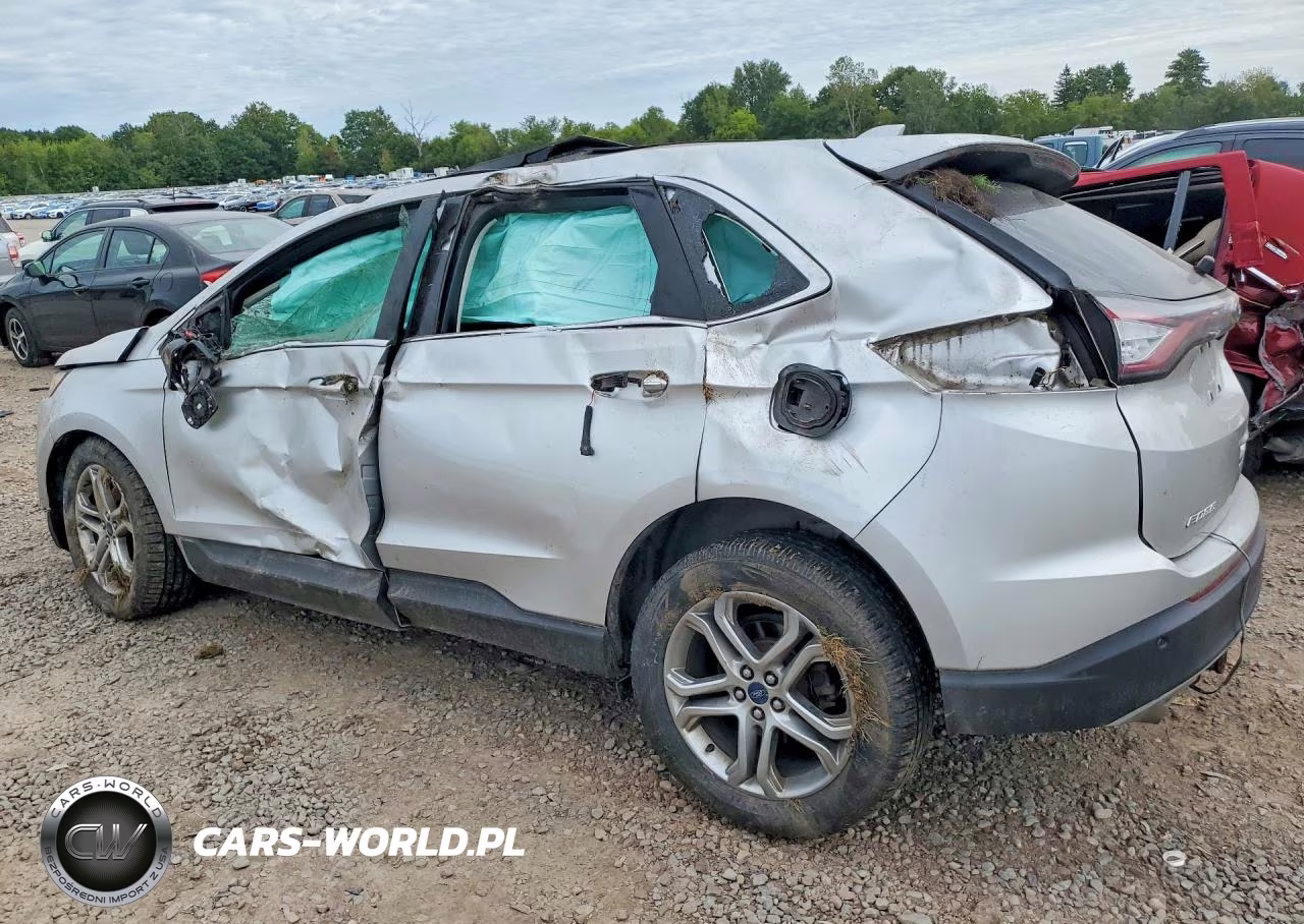 2017 Ford Edge Titanium VIN:2FMPK4K90HBB11990 - 2