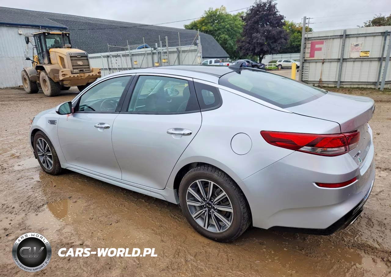 2019 Kia Optima Ex VIN:5XXGU4L1XKG340076 - 2