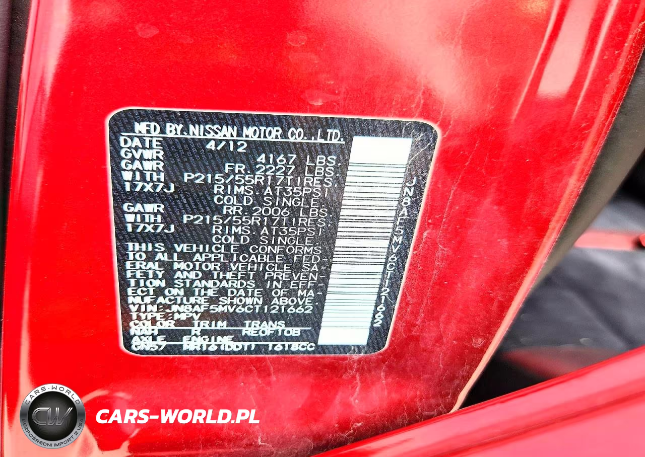 2012 Nissan Juke S VIN:JN8AF5MV6CT121662 - 13
