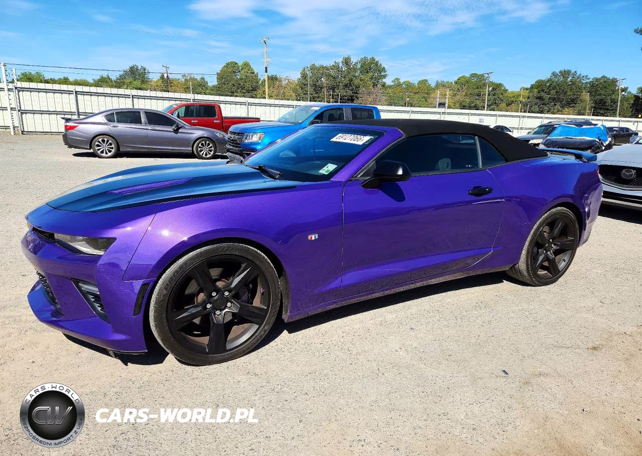 2017 Chevrolet Camaro Ss VIN:1G1FF3D77H0201383 - 1
