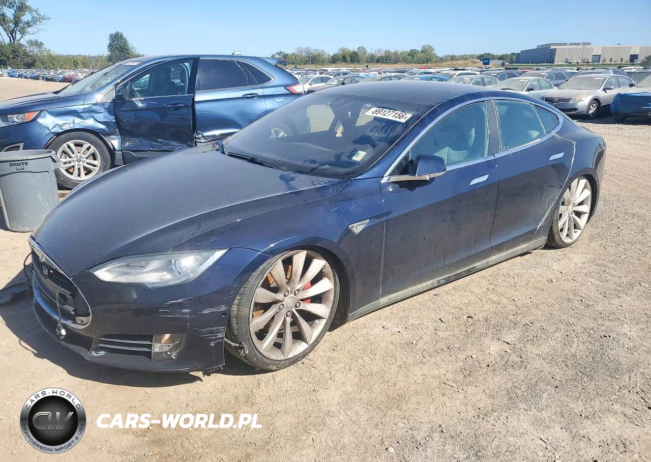 2014 Tesla Model S VIN:5YJSA1H26EFP63263 - 1