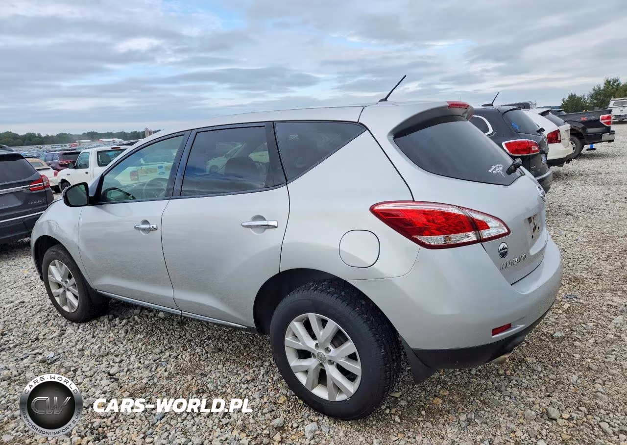2013 Nissan Murano S VIN:JN8AZ1MW6DW307775 - 2